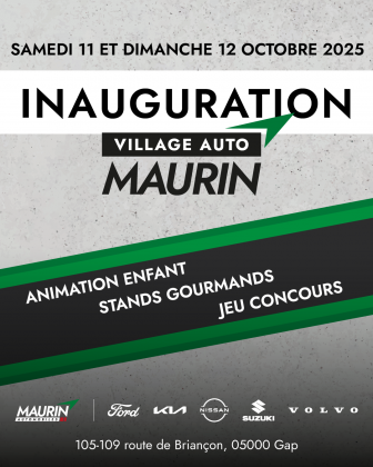 Post-1080x1350px.png Inauguration du Village Auto à Gap les 11 et 12 octobre !